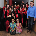 Michelisz Norbert és a PTE Táncegyüttes